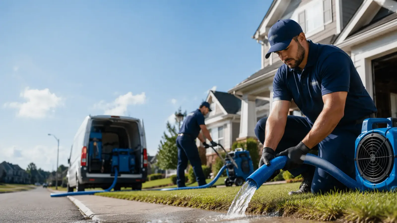Flood Damage Restoration in West Friendship, MD